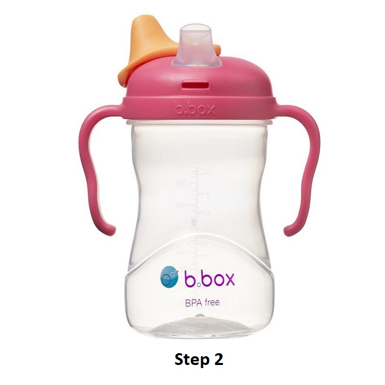 Vattenflaska för barn B.box Value Pack Raspberry