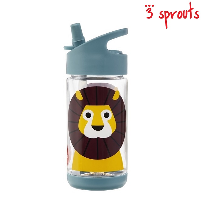 Vattenflaska för barn 3 Sprouts Lejon
