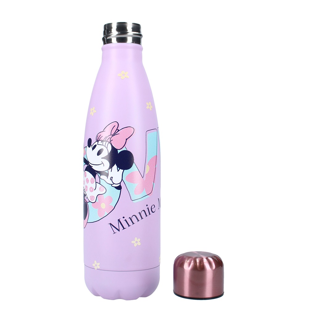 Vattenflaska för barn i rostfri metall Minnie Mouse Thirsty For More