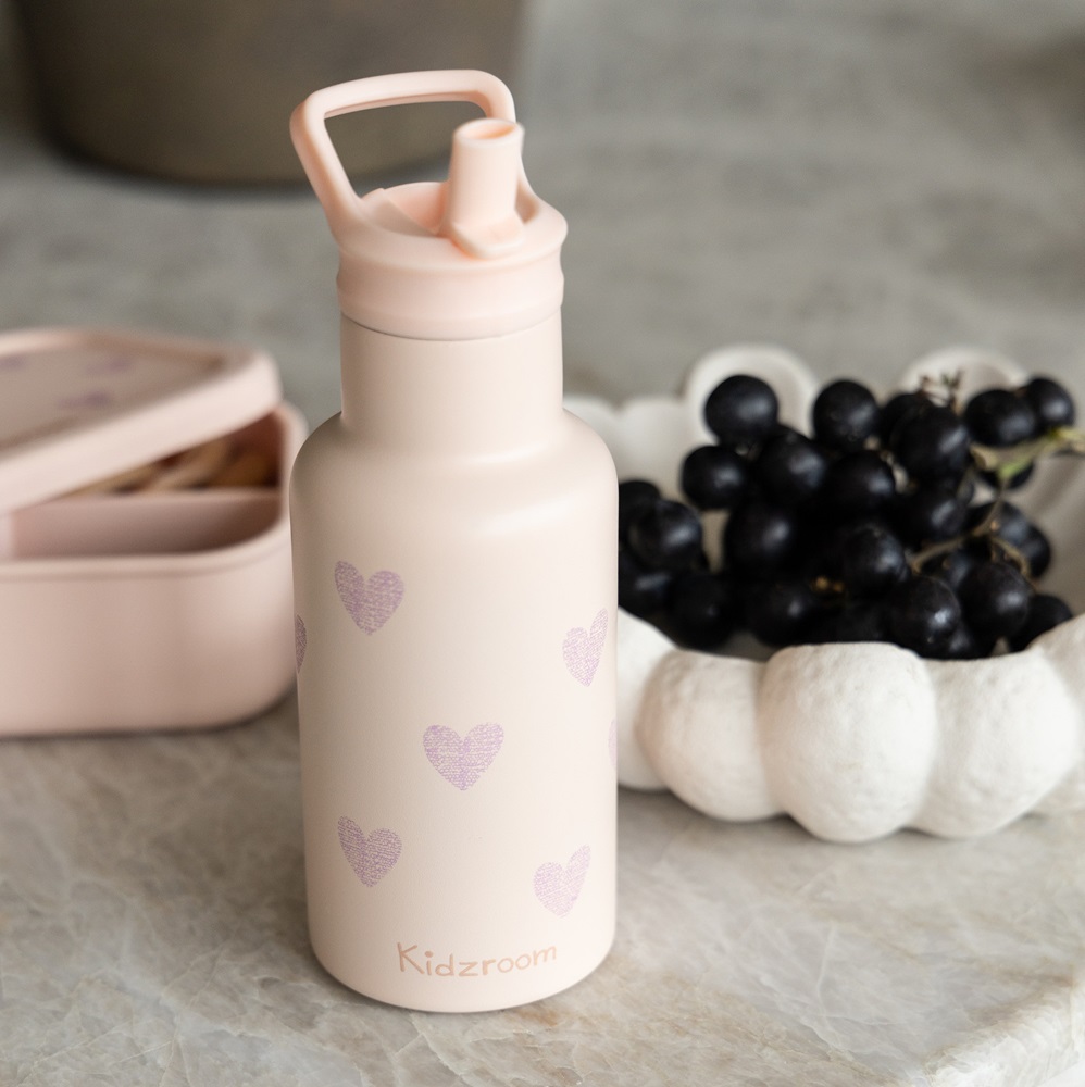 Vattenflaska för barn - Kidzroom Hearts